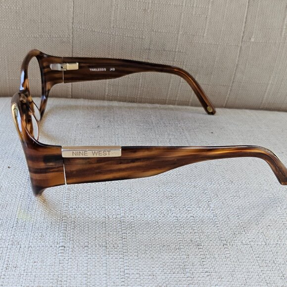 Nine West Women glasses Frame JKB Y6 Brown  Eyeglasses Size 57[]16 130 - Picture 9 of 14